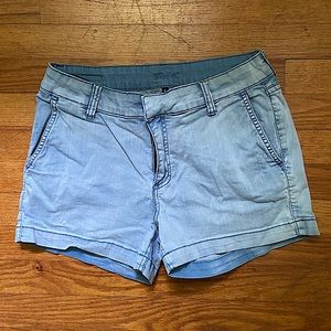 KUT from the Kloth Light Denim Shorts